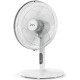 ΑΝΕΜΙΣΤΗΡΑΣ ΟΡΘΟΣΤΑΤΗΣ IZZY IZ-9007 40cm WHITE R/C 70W